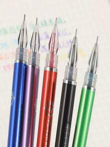 12-Color Diamond Neutral Pen Set With Storage Box, 0.5mm Fine Tip Colored Pens, Smooth Writing Diary Pens, Suitable For Note-Taking, Drawing, Sketching, Bookkeeping, School And Office Supplies - Diamond Gel Pen Set - View 10