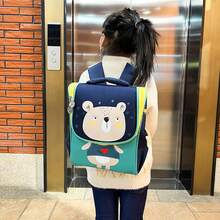 Cute Cartoon Space Backpack, Cartoon Animal Pattern, 3-6 Years Old Boys And Girls Backpack, Lightweight Kindergarten Backpack For Kids, Best Gift For Back To School Season - Multicolor - View 4