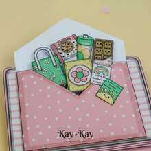Girl Style Handbag Shaped Dorm Scene Quiet & Busy Book DIY Handmade Material Kit Room Decor Outfit Organization Role Play Educational Craft Toy Birthday Holiday Gift - Multicolor - View 8