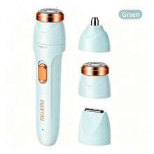 3-In-1 Ladies Electric Shaver Set, Painless Face Body Underarm Hair Removal & Nose Hair Trimmer, Type-C Rechargeable - View 15
