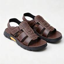 Men Sandals - Brown - View 13