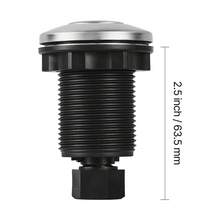 Garbage Disposal Air Switch Kit, 2.5" Sink Top Air Switch For Food Waste Disposal, Brushed Silver Stainless Steel ON/OFF Air Button For Waste Disposer - Suitable For Stainless Steel Countertops - Black - View 10
