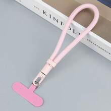 Multi-Color Durable Phone Lanyard With Zinc Alloy Safety Buckle, Outdoor Commute Anti-Loss Portable Wrist Strap, 7mm Thickened Adjustable Wear-Resistant Rope Body + Fabric Inner Insert, Precision Woven Fade-Resistant And Anti-Pilling - Short Lanyard With Gasket, Multi-color - View 8