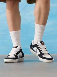男款與女款休閒滑板鞋 NIKE SB FORCE 58 透氣舒適經典休閒滑板鞋 DV5477-012 - 黑/冷灰/頂峰白/帆白/調色霧橙 - 查看 3