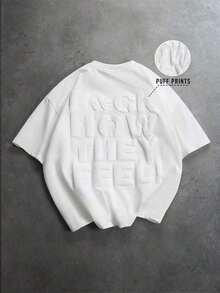 Men Plus Size Swim Rashguards - White - View 13
