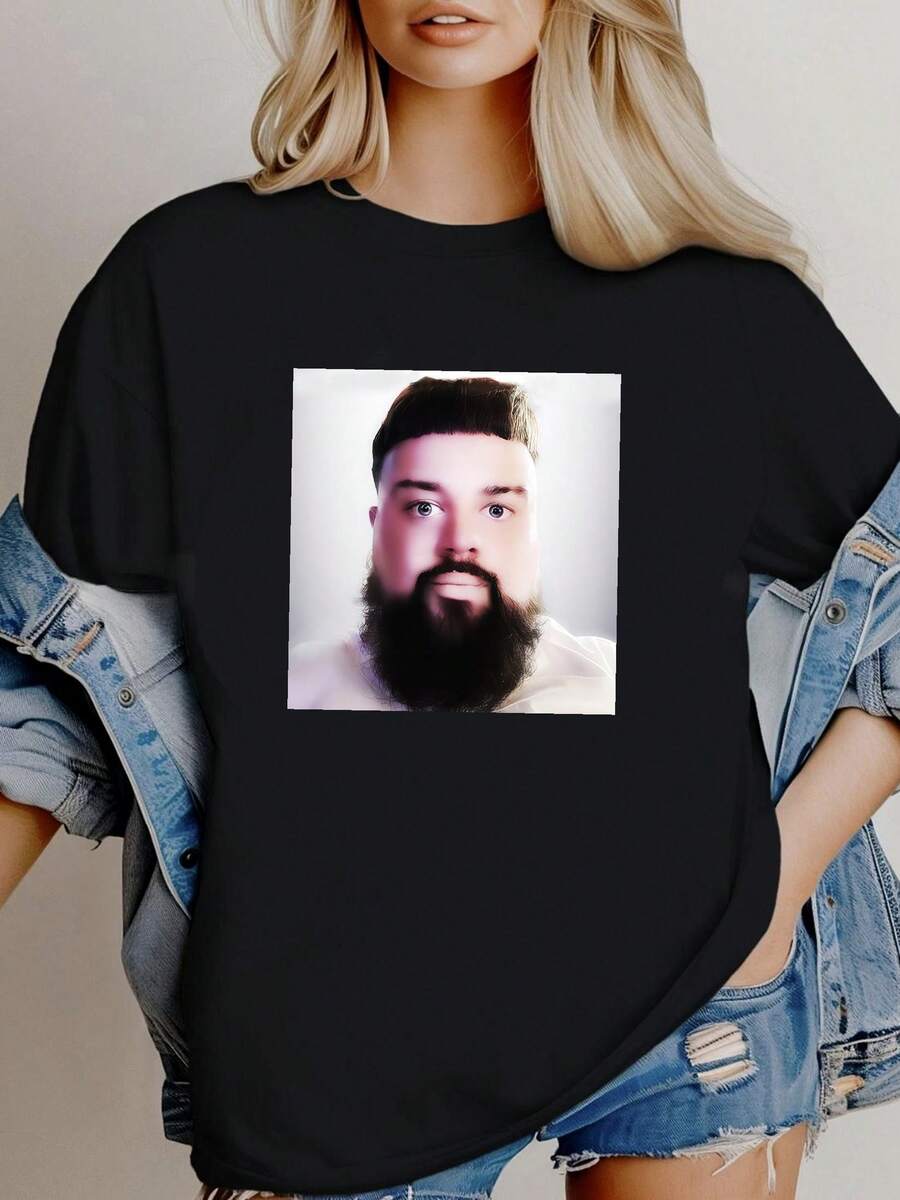 Women T-Shirts - 黑色 - 查看 1