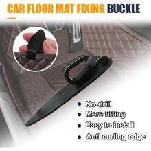 8PCS Car Floor Clips, Non-Slip Carpet Fixers, Automotive Fastener Carpet Clips, Car Floor Retaining Clip Truck, SUV, RV(Black) - A - View 3