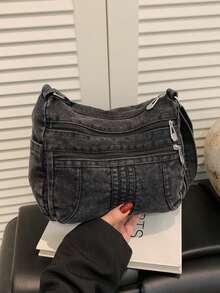 Women's Crossbody Bag Suitable For Daily Outings, Travel, Shopping And Street Shopping - Multicolor - View 10