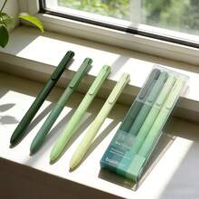 16Pcs Matcha Gradient Gel Ink Pens, Matte Minimalist Student Writing Stationery - Color Style Randomized - View 10