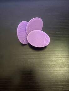 3pcs Silicone Facial Massage Brush With Suction Cup | Gentle Exfoliating Facial Brush, Suitable For Cleansing Face And Body During Shower, Skincare Tool - Multicolor - View 9