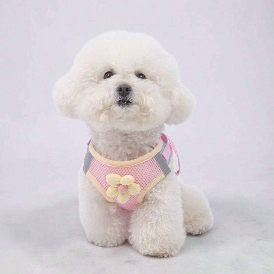 UNA MASCOTA Vest Harness For Dogs And Cats PMACF - Pink - View 1