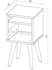 Nightstands - White - View 6