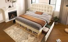 Bed Bases & Foundations - Beige - View 5