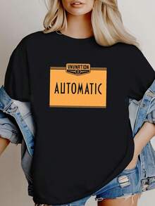 Women T-Shirts - 黑色 - 查看 1