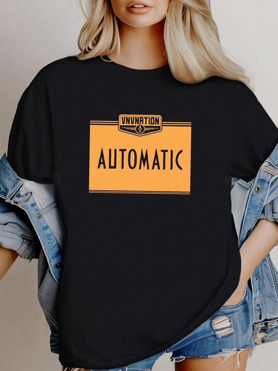 Women T-Shirts - 黑色 - 查看 1