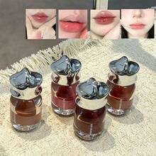 HERORANGE Hydrating Star Lip Glaze Builds Stunning Watery Glass Mirror Lips, Soft Natural Nude Youthful Tones Fit Daily Makeup, Lightweight Texture Brings Comfortable Glossy Lip Looks All Day Long. - Multicolor - View 3