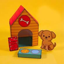 Farm Scene Quiet & Busy Book DIY Handmade Craft Kit, Chick Raising Simulation Management Role-Playing Game, Children's Pastoral Life Cognitive Hands-On Educational Toy, Holiday Gift - Multicolor - View 8