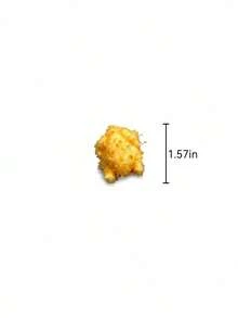 1pc Realistic Large Chicken Drumstick Squishy Stress Relief Toy, Sensory Squeeze Toy - Multicolor - View 13