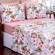 LENCOL CASAL  AVULSO PARA COBRIR CAMA DANDO TODO UM CHARME BAINHA ESTAMPAS SORTIDAS - Multicolorido - Visão 3