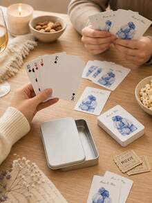 Customized Sketch Portrait Playing Cards, Personalized Name And Text Cards. Unique Souvenirs, Suitable For Giving To Close Friends Or Family Members. They Are Ideal Gifts For Birthdays, Anniversaries, Holidays, And For Preserving Precious Memories. - Multicolor - View 8