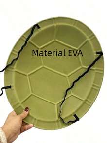 5pcs/Halloween Party Props Costume, Soft Material Wearable Turtle Shell With Adjustable Elastic Strap, Suitable For Carnival, Theme Party, Photo Backdrop Halloween Cosplay Costume Accessories - Green - View 6