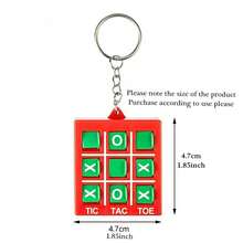 12pcs Gantungan Kunci Tic Tac Toe Mini, Mainan Permainan XO Saku Portabel, Gantungan Tas Ransel Plastik Warna-warni, Gantungan Kunci Puzzle Kecil, Suvenir Pesta & Hadiah Ulang Tahun Anak, Liontin Permainan Perjalanan Mini Lucu [6/3/1pc] - Berbagai gaya - View 6