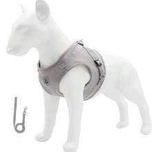 High Visibility Reflective Dog Harness, Breathable Mesh Pet Vest Harness, Adjustable Chest Strap For Small And Medium Dogs, Comes With Matching Dog Leash, Suitable For Night Walks - Multicolor - View 52