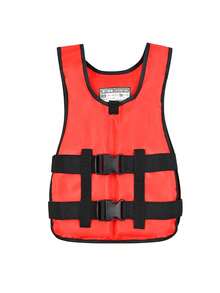 1 buah Jaket Pelampung Dewasa, Daya Apung Tinggi, Tali Bahu yang Dapat Diatur, Bernapas & Cepat Kering, Lapisan Luar Neoprene, Isian Busa EPE, Tebal Anti Benturan, Cocok Untuk Berenang, Menyelam, Jet Ski, Memancing - Hitam - View 29