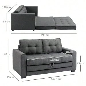 Sofas & Couches - 灰色 - 查看 1