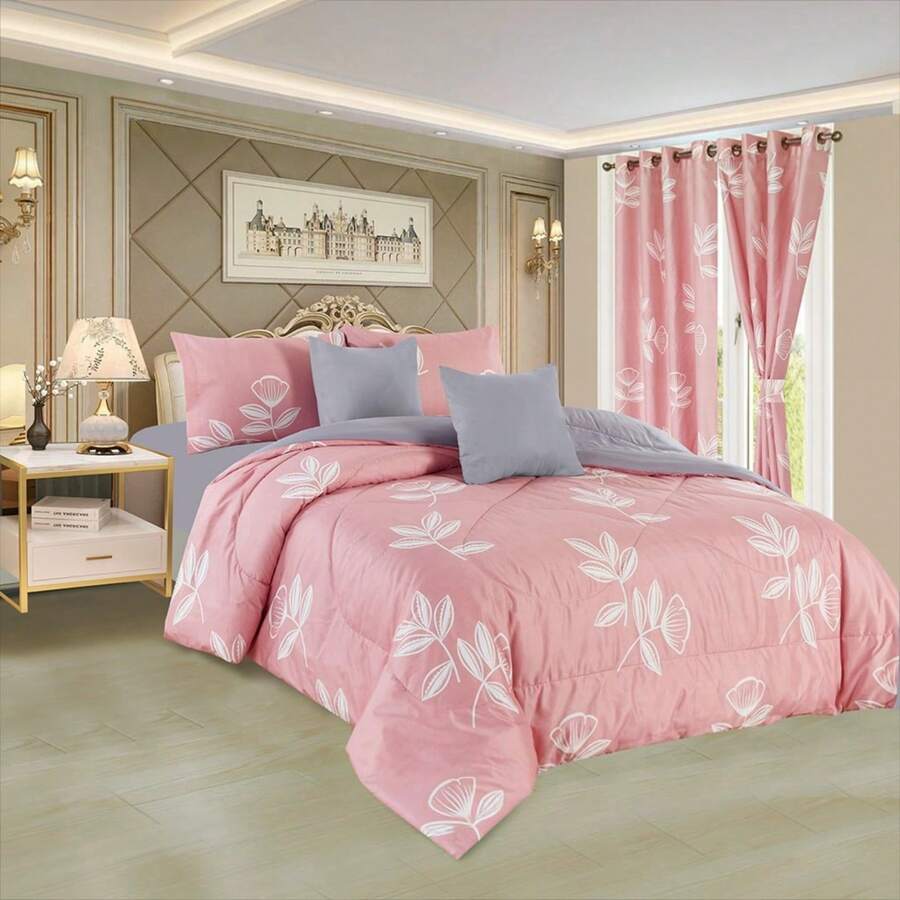 Comforter Sets - Pastel Pink - View 1
