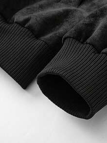 Jaket Fashion Lengan Panjang Pria Musim Gugur/Dingin, Cocok untuk Perjalanan Sehari-hari, Liburan, dan Hadiah - Hitam - View 6