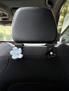 Creative Cherry Blossom Car Hook, Creative Car Seat Back Storage Hook, Car Interior Storage Organizer Hook - A - View 9