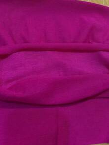 1/5pcs Ultra-Thin Lightweight Breathable Solid Color Neck Scarf With UV Protection, Suitable For Outdoor Sports And Cycling - Hot Pink - View 3