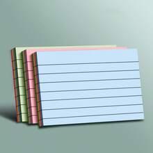 100 Sheets Colorful Sticky Notes Creative Memo Pad, 4 Colors Available, Tear-Off Style Note Pad, Office And Home Use, Space-Saving, Super Practical, 4 Vibrant Colors, Square Sticky Notes Suitable For Office, School And Home, Repositionable Work And Study Memo Paper - Long - View 5