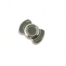 3-In-1 Zinc Alloy Magnetic Fidget Toy, Magnetic Push Coin, Rotatable Finger Spinner, EDC Tactile Feedback Pocket Stress Relief Toy, Office Leisure Stress Relief Toy, Smooth Rotation Strong Tactile Feedback Hand Stress Relief Small Object, Hobby Collection Player Toy, Rotating Spinner Soothe Anxiety Release Pressure, Unique Hand Fidget Toy For Teenagers And Adults - Multicolor - View 11