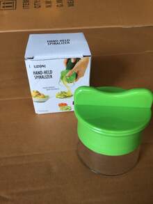 Handheld Spiral Vegetable Slicer, Rotating Grater For Home Kitchen, Portable Zucchini Cucumber Carrot Noodle Maker, Can Process Various Vegetables And Fruits Into Spiral Strands, Easily Make Vegetable Pasta, Cold Salads, Salad Toppings, Suitable For Zucchini, Carrot, Cucumber, Beetroot And Other Vegetables, Sharp Blades For Smooth Cutting, No Jamming, Comes With Storage Container, Processed Vegetable Strands Fall Directly Into The Box, Reducing Spillage, Easy To Disassemble - View 4