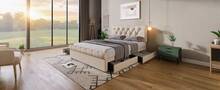Bed Bases & Foundations - Hitam - View 4