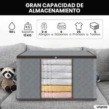 Fabric Storage - Red and White - View 3