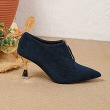 Sepatu Hak Tinggi Wanita Model Baru, Ujung Lancip Nyaman, Elegan, Modis, dan Serbaguna - Royal Blue - View 5