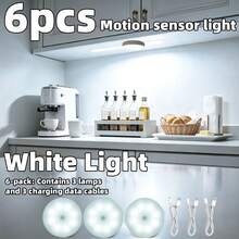 Đèn ngủ cảm biến chuyển động LED - Phát hiện PIR siêu nhạy, tự động bật/tắt từ hoàng hôn đến bình minh - Hoàn hảo cho tủ bếp, cầu thang, hành lang, phòng ngủ, phòng tắm và nhiều nơi khác. Có thể sạc lại, dễ dàng lắp đặt. - Đèn cảm biến chuyển động - Xem 14