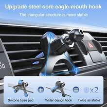 LRBH Car Air Vent Tablet Holder GPS Car Mount, Universal Tablet Stand Car Mount Compatible With 7" - 12.9" Tablets Pro Mini Air 2 Galaxy Tab And 4" - 7"Folding Screen/Straight Panel Phone Universal Holder - View 10