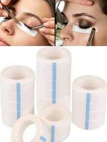 8/4/1 Roll Of Non-Woven Fabric Eyelash Tape, Used For Eyelash Extension And Eyelash Grafting, Eye Shadow Tape, Suitable For Eyelash Extension And Eye Makeup Tools For The Eyes. - White - View 4