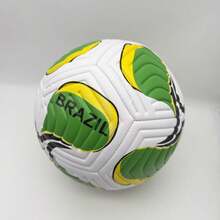 2026 USA, Canada, Mexico World Cup Same Style, Same Size No. 5 Adult Match Seamless Laminated Soccer Ball - Multicolor - View 1