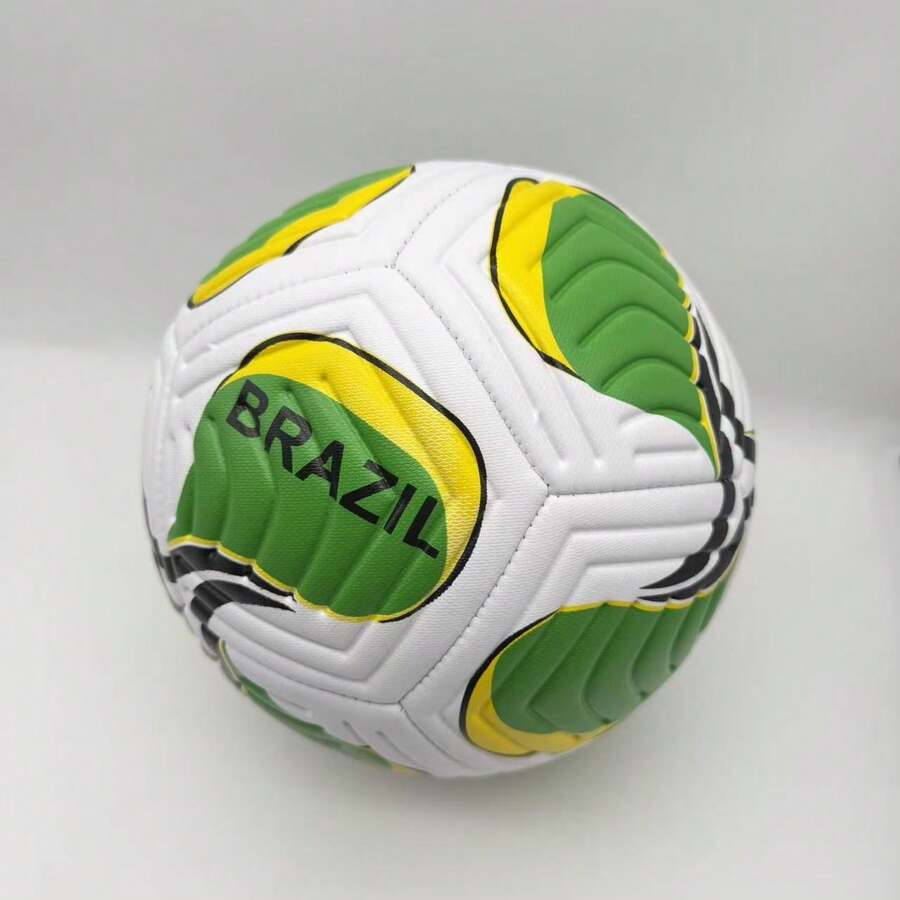 2026 USA, Canada, Mexico World Cup Same Style, Same Size No. 5 Adult Match Seamless Laminated Soccer Ball - Multicolor - View 1