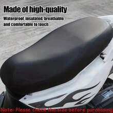 2pcs/1pc Motorcycle Seat Cover Waterproof Dustproof Rainproof Sunproof Motorcycle Scooter Seat Cover Seat Cover Protective Cover Accessories - A - View 2
