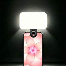 1pc Portable Selfie Light, LED Fill Light, Makeup Light, Suitable For Sports Photography - Compact Design, 3 Lighting Modes, Adjustable Brightness And Angle, USB Interface, Suitable For Laptop/Smartphone/Tablet/Zoom Meeting/Makeup, Also Suitable For Selfie And Live Streaming, Portable Night Light, Emergency Lighting Flashlight - A - View 15