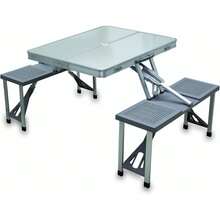 Outdoor Table & Chair Sets - White - View 1