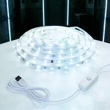 Indoor LED Light With Button Switch, USB LED Light Strip, Suitable For Living Room Background Lighting, Easy To Install And Decorate, Halloween Applicable - Multicolor - View 2