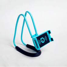 1pc Lazy Person's Neck Phone Stand - Multi-Functional Live Streaming, TV Watching, Desktop And Bed Use Phone Holder & Support - Multicolor - View 7