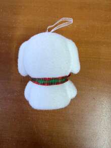 Set Of 3 Puppy Christmas Decorations - 3pcs - View 5